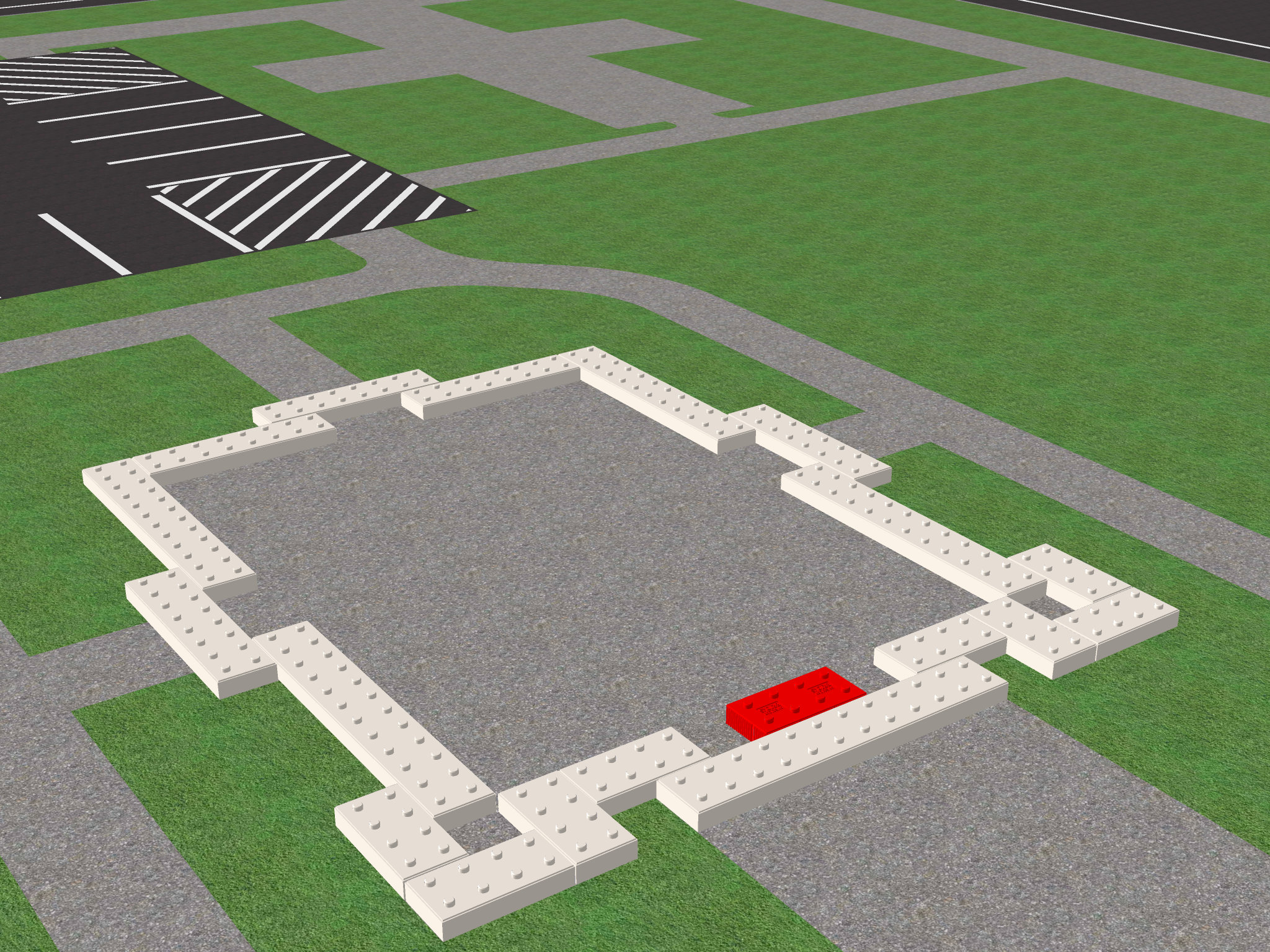 Toyville Theater Foundation Plan